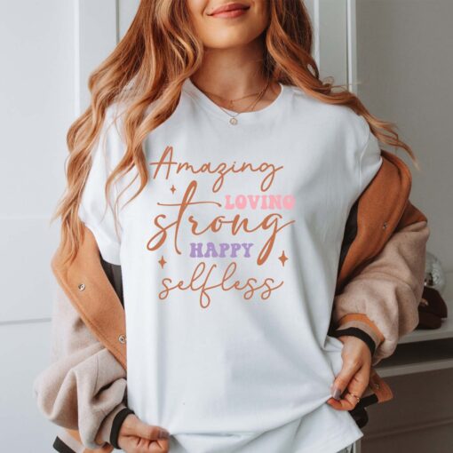 loving strong mom shirt for mothers day cute mom t shirt self care gifts for her best mom ever shirt 7jbpi
