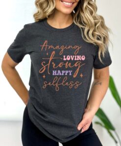 loving strong mom shirt for mothers day cute mom t shirt self care gifts for her best mom ever shirt txtgk