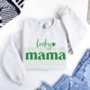 lucky mama hoodie for mothers day shamrock sweatshirt st patricks day gift for her cute mom life sweater nlniz