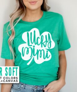 lucky mimi shirt for st patricks day green clover design funny mimi t shirt best saint pattys day shirt for moms 63rap