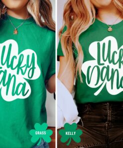 lucky nana shirt for st patricks day green clover tee best nana shirt for saint pattys day celebrations is7iw