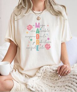 madre t shirt for mothers day special design cute mexican mom shirt best mom ever tee 1iqqi