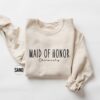 maid of honor sweatshirt for bridesmaids bachelorette party gifts trendy bridal shower outfit and bride apparel r0laq scaled