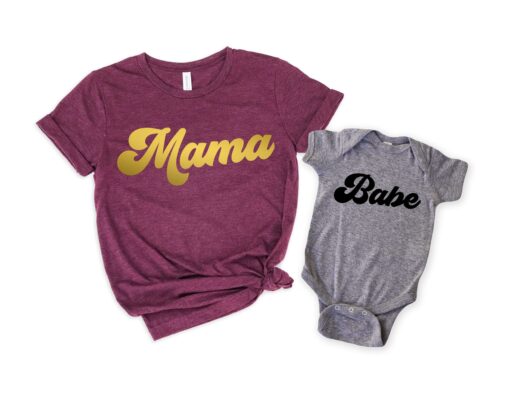 mama and babe matching shirts for mom and baby minimalist mommy and me t shirts ideal for mothers day baby shower gifts frdwu scaled