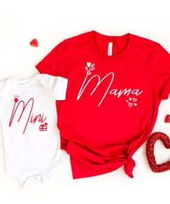 mama and baby matching set shirt mother daughter shirts cute mom life outfits new mom gift idea baby shower gifts jsblb