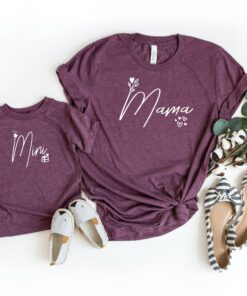 mama and baby matching set shirt mother daughter shirts cute mom life outfits new mom gift idea baby shower gifts yxqno