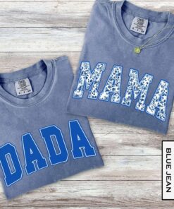 mama and dada shirt for new parents mothers day varsity font couple shirt cute mom life apparel btwpx