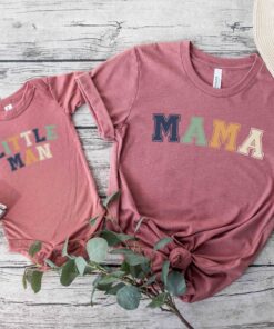 mama and little man matching shirts for mom and son t shirt mothers day gift cute mama son tee wrhaq