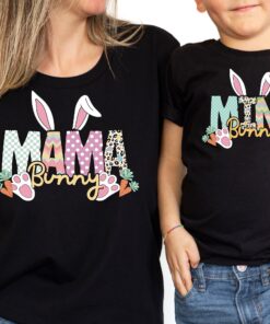 mama and mini bunny shirt for easter cute christian easter bunny shirt for women and kids perfect easter family outfit ksqb2