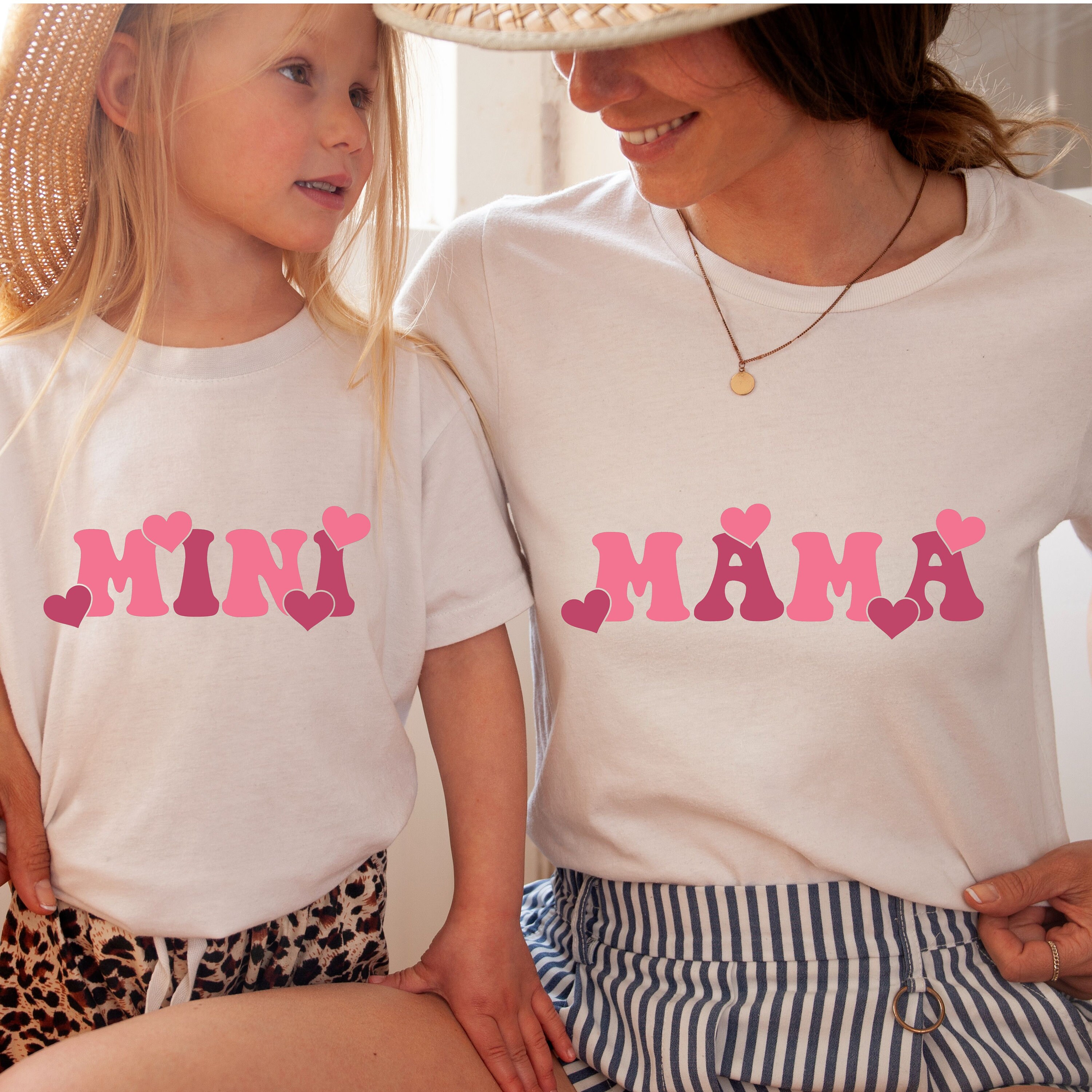 mama and mini shirt set for mothers day cute mama valentine shirt best mom ever gift for new mom and mama life oagdn scaled