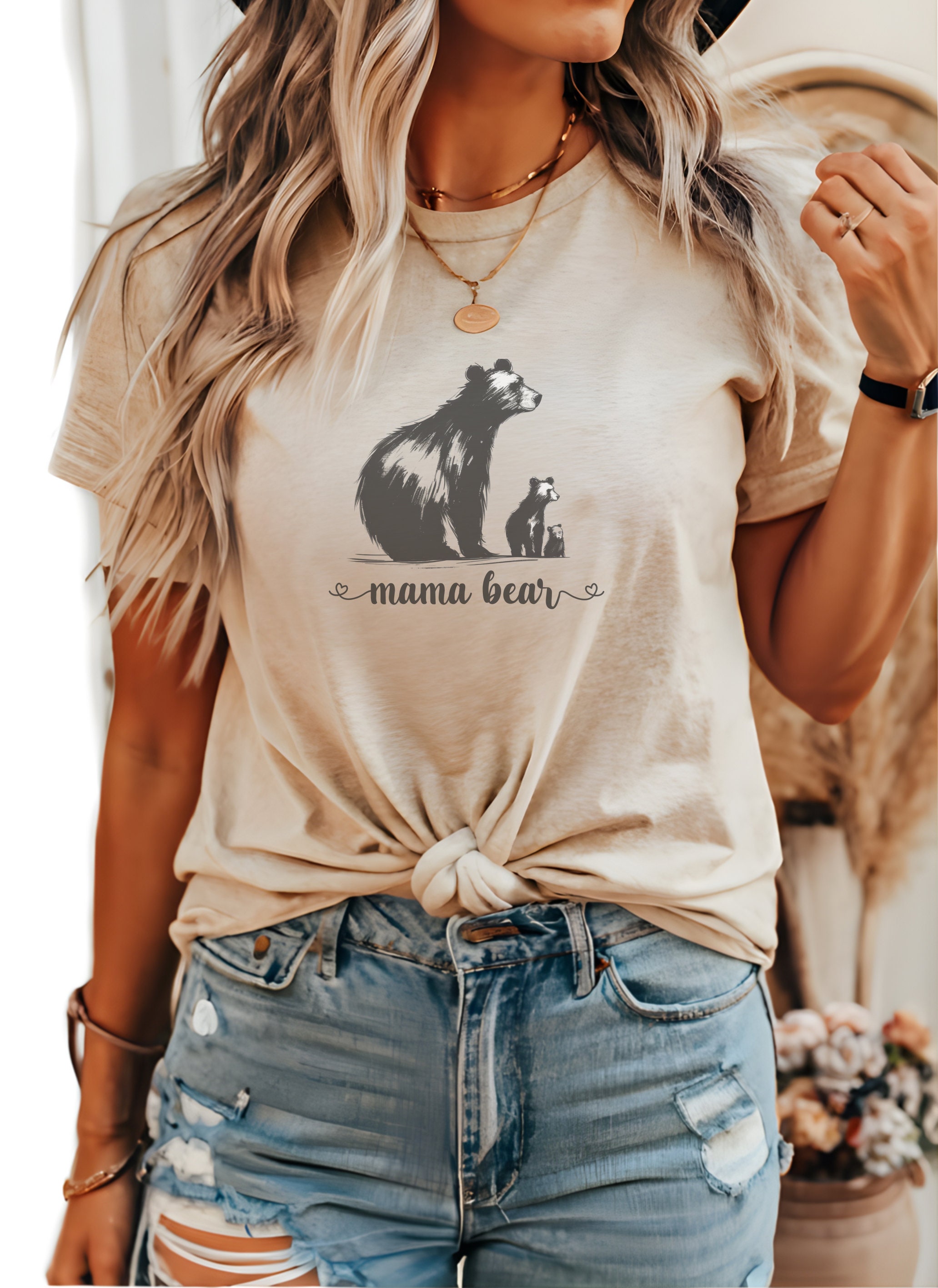 mama bear shirt for moms cute mom life shirt best mothers day gift new mom t shirt with bear and cubs design p91m2 scaled