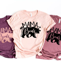 mama bear shirt for moms cute mom life tee best mothers day gift funny mama t shirt baby shower gifts 1yykm