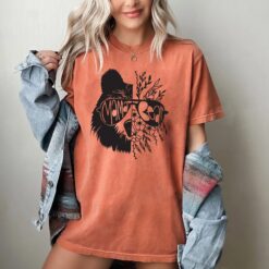 mama bear shirt for moms cute pregnancy reveal shirt baby shower gifts mothers day gift idea natural animal design d6fjc