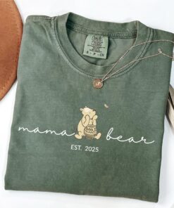 mama bear shirt personalized for new moms vintage mama est shirt mothers day gift cute mom t shirt fs7mg