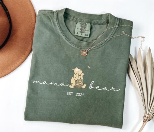 mama bear shirt personalized for new moms vintage mama est shirt mothers day gift cute mom t shirt fs7mg