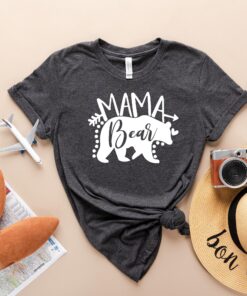 mama bear shirt with baby bear design for mothers day cute mom life shirts family matching outfits new mom gift emv5c