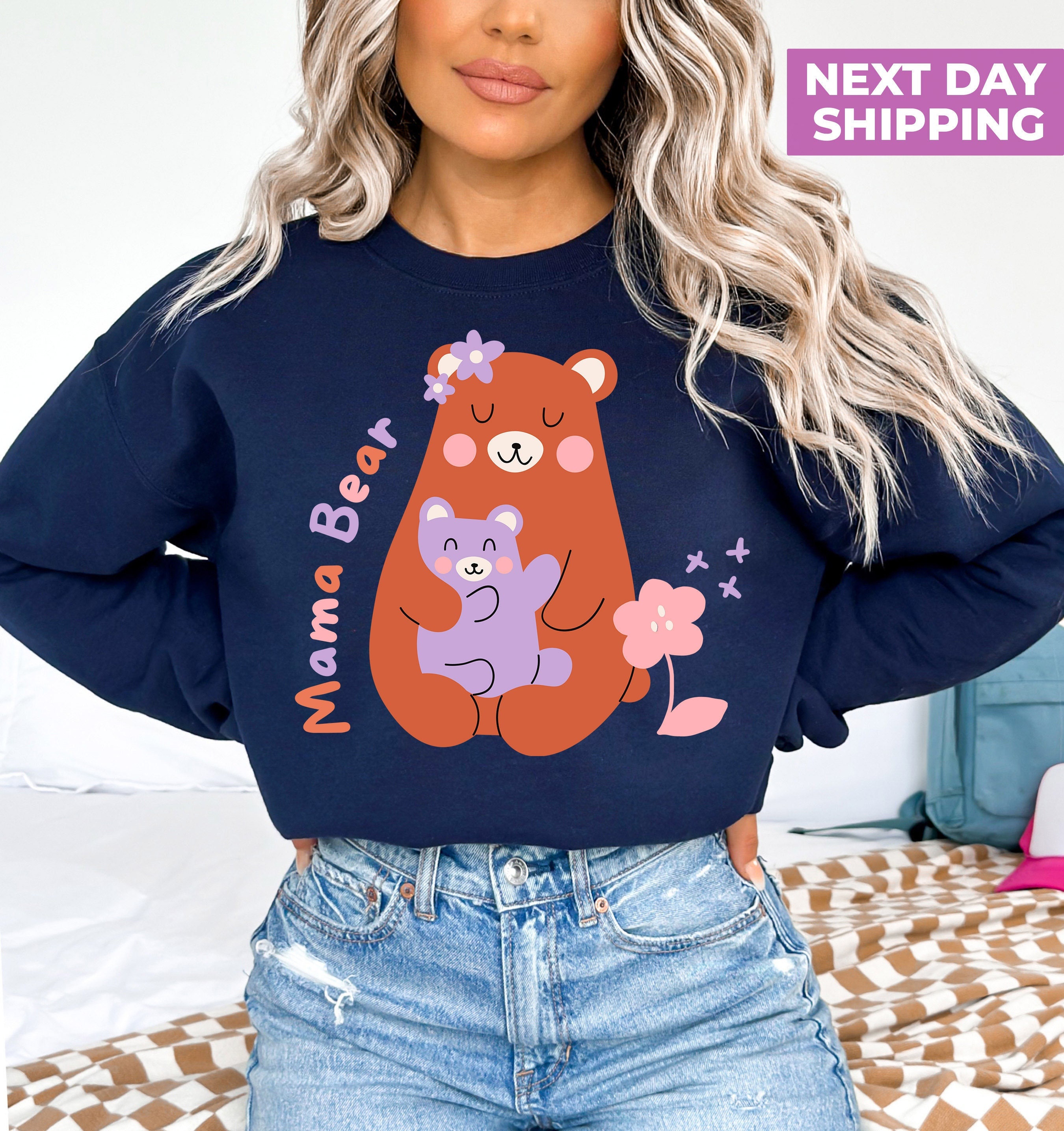 mama bear sweatshirt cute mom life shirt for new moms perfect for mothers day baby shower gifts and everyday wear o0yat scaled