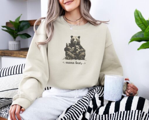 mama bear sweatshirt for mom life cute mom sweater ideal for mothers day new mom gifts baby shower gifts gzuga scaled