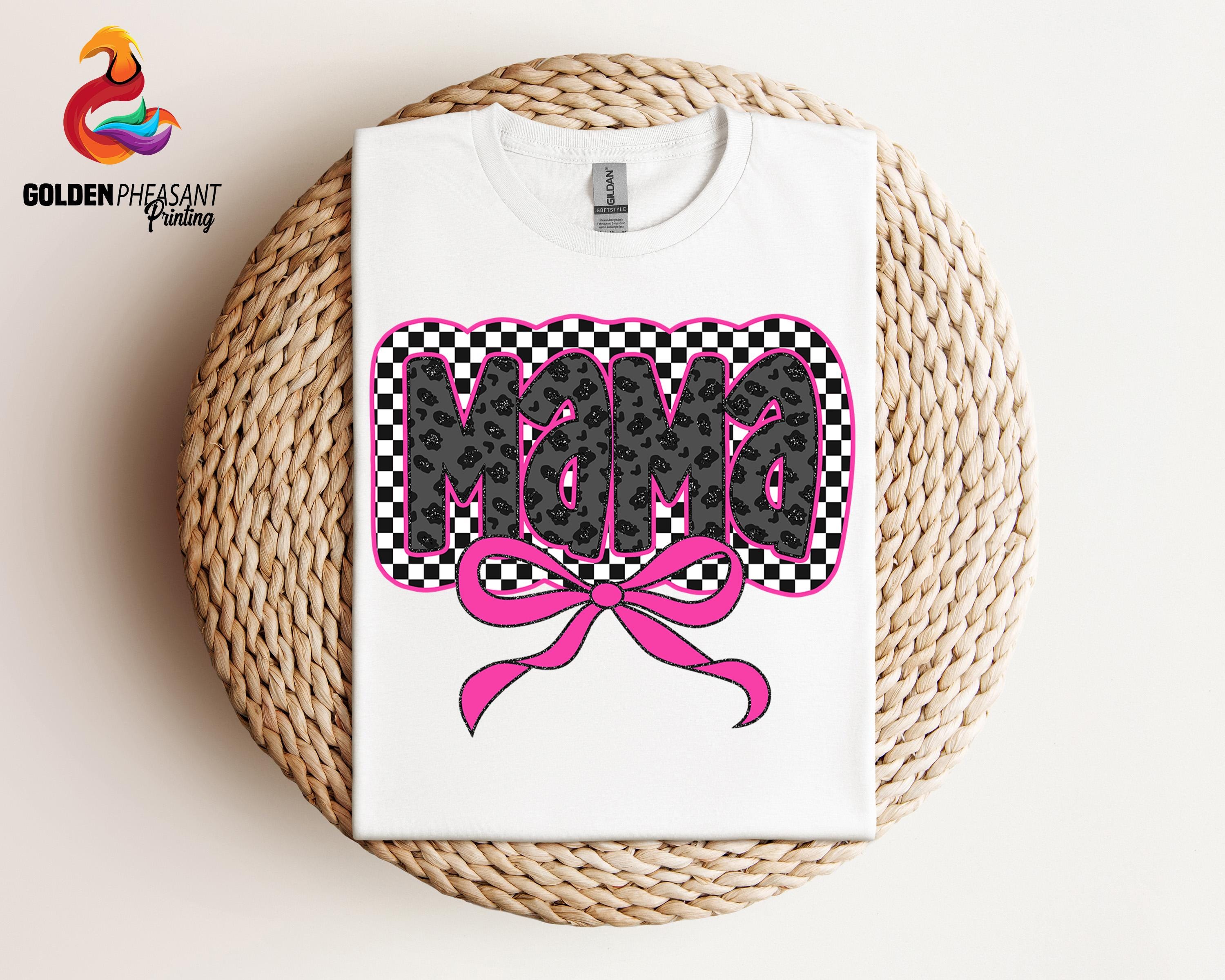 mama bow shirt and checkered sweatshirt for mom stylish trendy mom life apparel ideal for mothers day gifts efe2g scaled