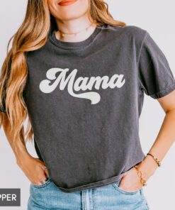 mama era groovy tee oversized boxy fit mom shirt trendy cropped t shirt for mothers day gifts or mom birthday celebrations wrgfg