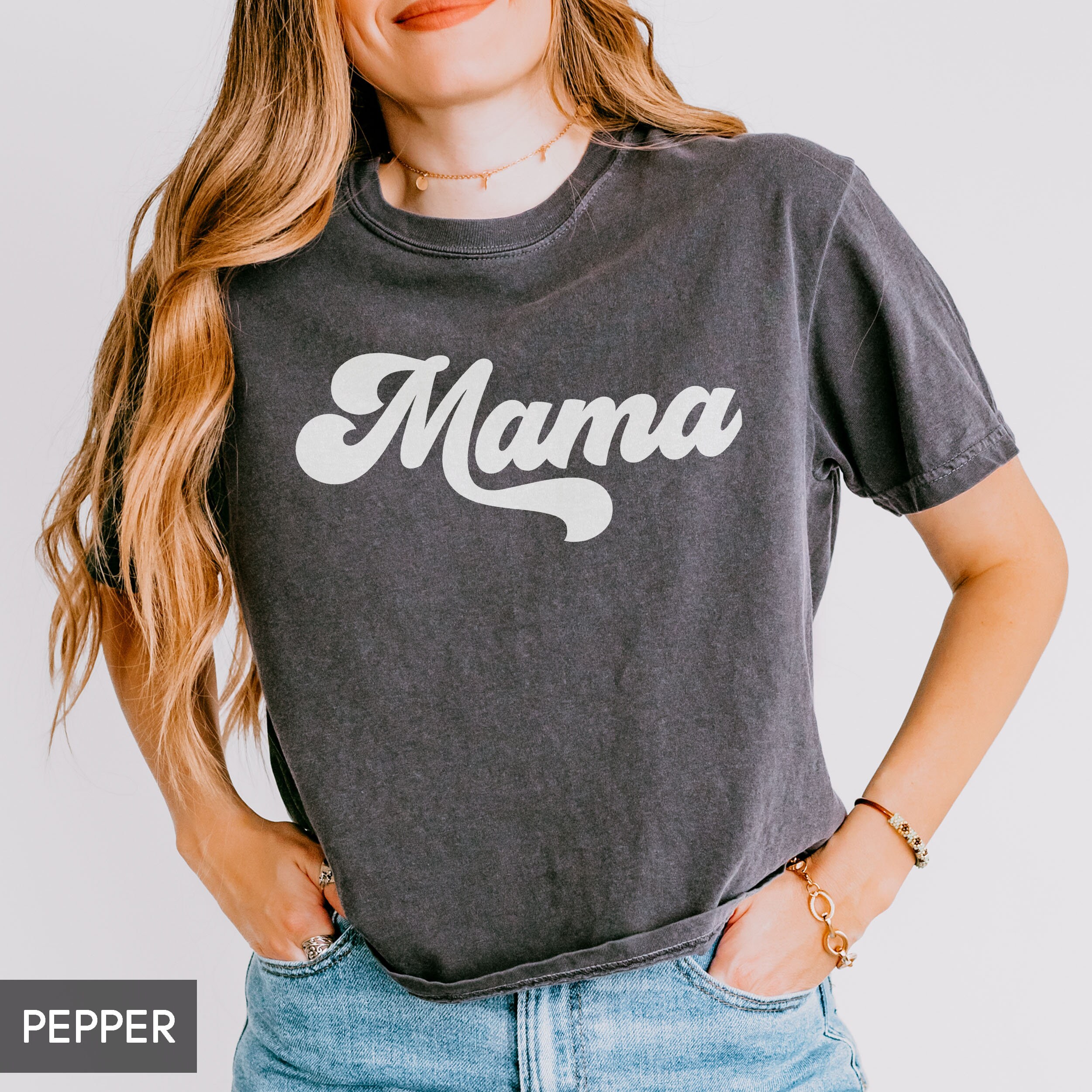 mama era groovy tee oversized boxy fit mom shirt trendy cropped t shirt for mothers day gifts or mom birthday celebrations wrgfg