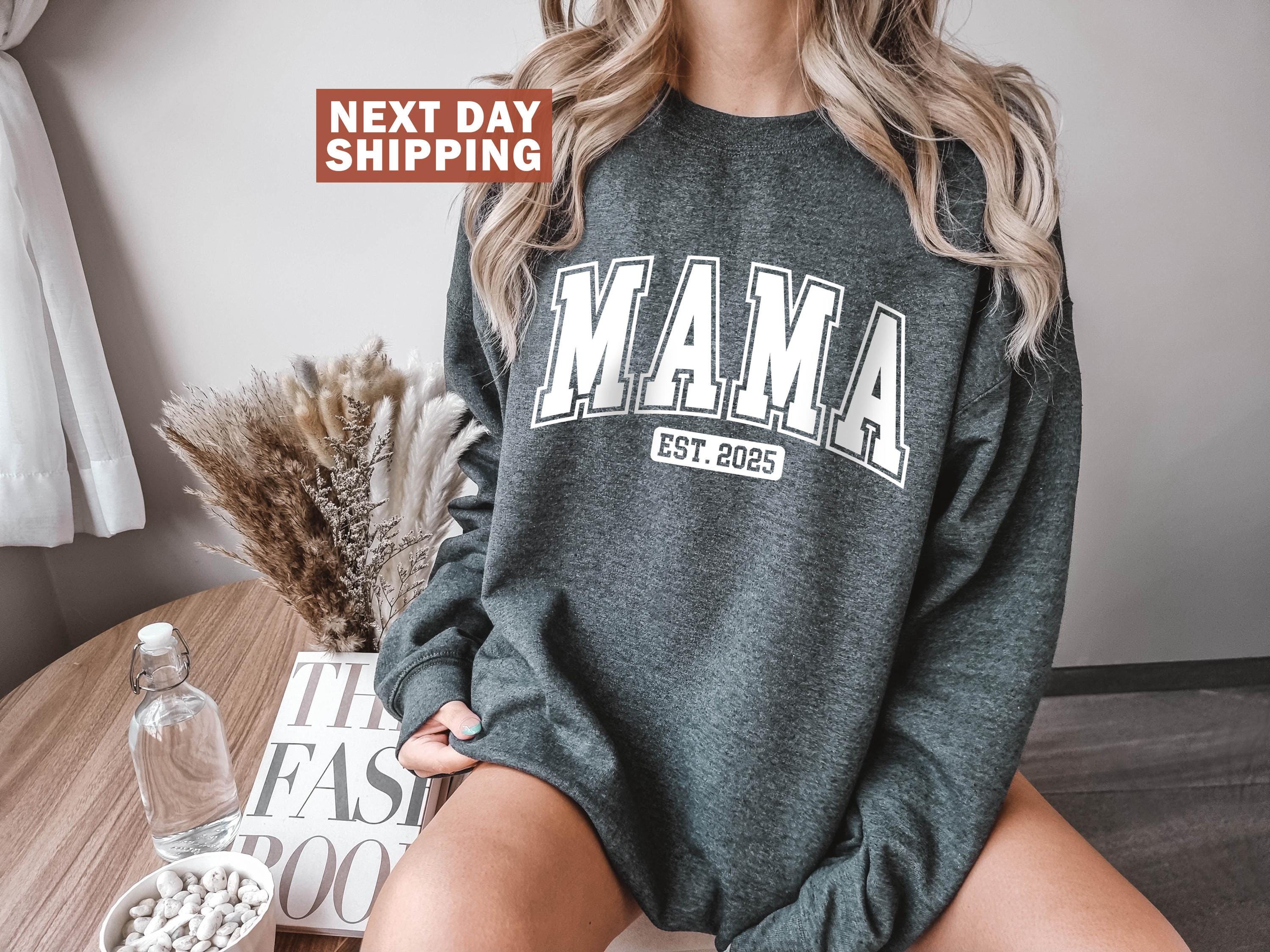 mama est 2025 sweatshirt for new moms cute crewneck gift for mothers day mom to be birthday gift hmb0r scaled