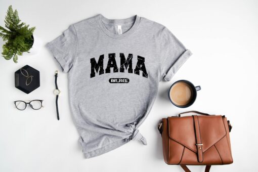 mama established 2023 shirt for new moms custom mom life t shirt unique gift for her best mom ever shirts wnkod scaled