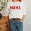 mama glitter sweatshirt with patch letters for new moms best mom ever shirt perfect for mothers day zmvc5 scaled