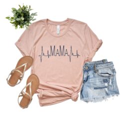 mama heartbeat long sleeve shirt for mothers day best mom ever trendy gift for mom to be funny mom life t shirt 02gtd