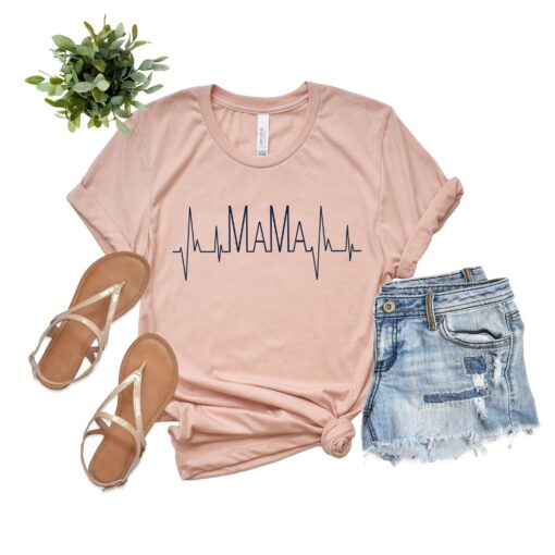mama heartbeat long sleeve shirt for mothers day best mom ever trendy gift for mom to be funny mom life t shirt 02gtd