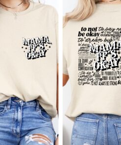 mama its okay shirt for moms funny motherhood t shirt best mothers day gift cute mom life shirt for women ljpko