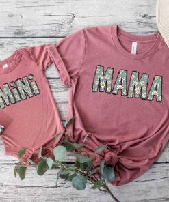 mama leopard shirt for mothers day matching mini leopard shirt and flower mama t shirt for mamas girl vbmvp scaled