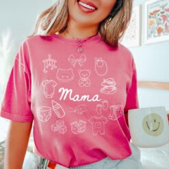 mama life t shirt for new moms funny pregnancy reveal shirt mothers day gift cute mama tee gotwt scaled
