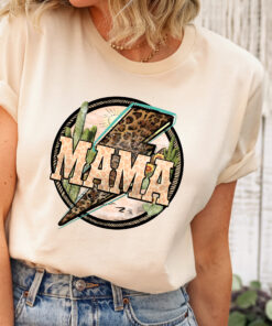 mama lightning bolt sweatshirt with leopard print for mom life funny mothers day shirt best mom ever gift noyrk