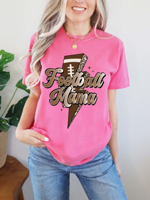 mama lightning football shirt for sports moms game day wear comfortable womens mom life tee k9evd scaled