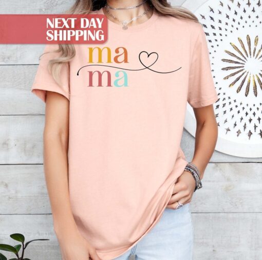 mama love shirt for mom life best mom ever shirt minimalist mothers day gift cute happy mama birthday t shirt u6bup