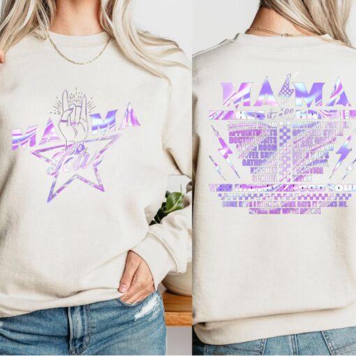 mama makes it all happen shirt funny mom shirt for mothers day birthday gift cute mom life tee 48vz5