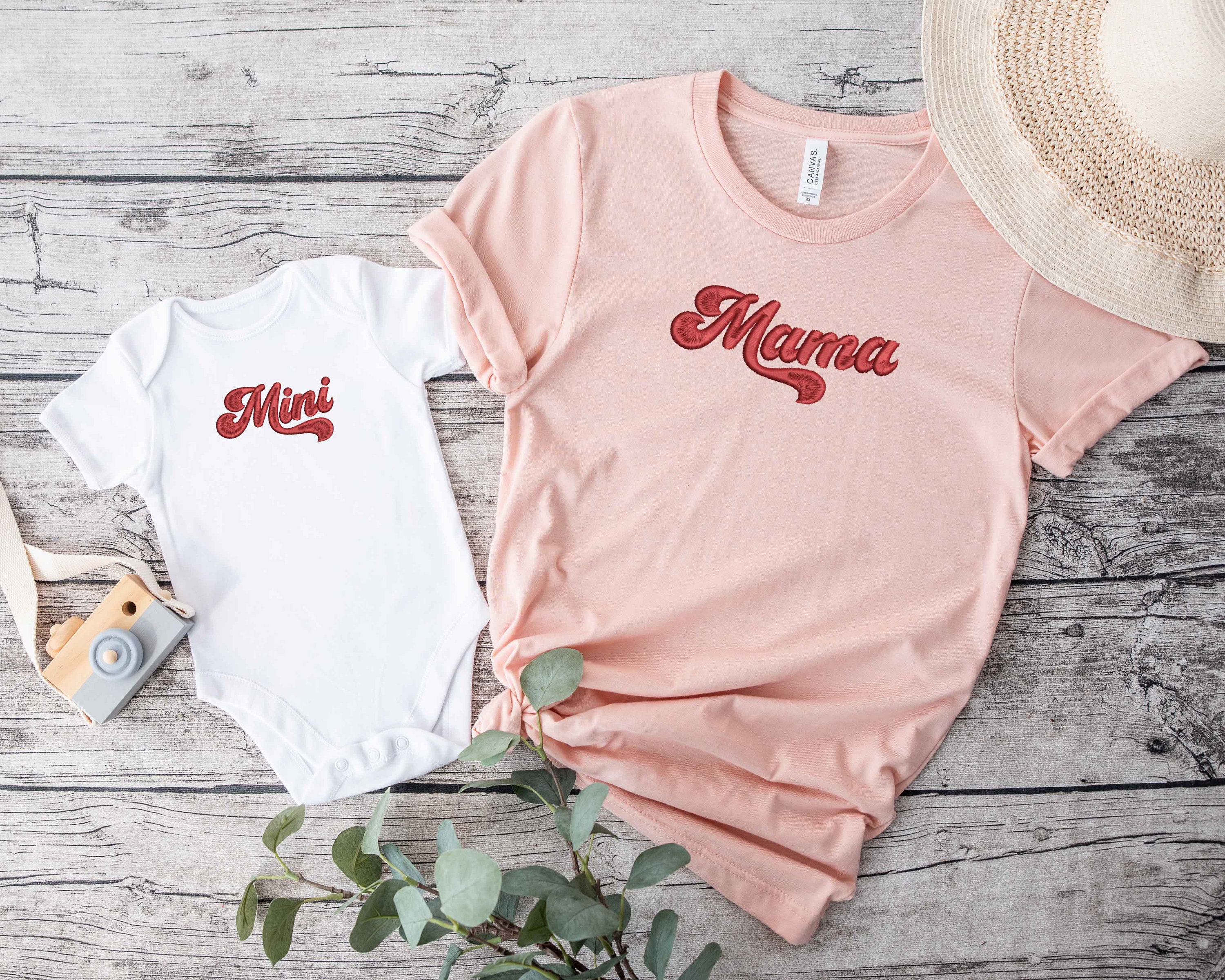 mama mini embroidery shirt for mothers day matching couple sweatshirt personalized mom gift 5tzxs scaled