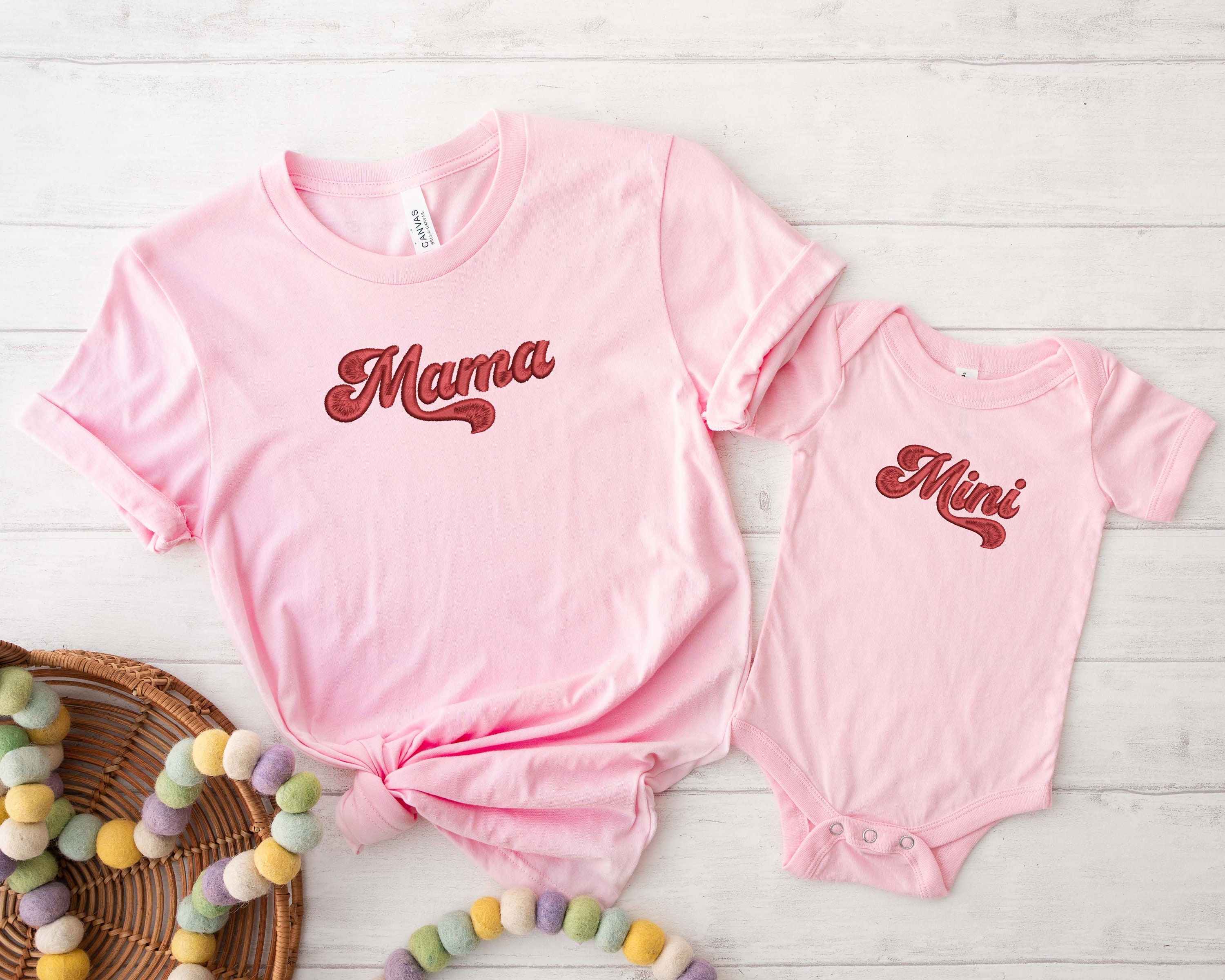 mama mini embroidery shirt for mothers day matching couple sweatshirt personalized mom gift nvg9s scaled