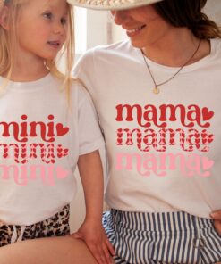 mama mini matching shirt for mothers day cute mom shirt best mom ever shirt gift for new mom and mama rucxt