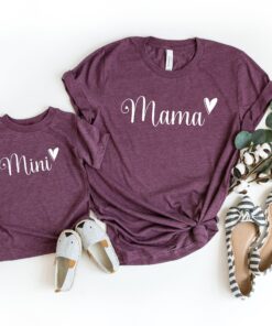 mama mini matching shirts for mom and me perfect for mothers day cute mom life t shirts matching outfits hjgvj