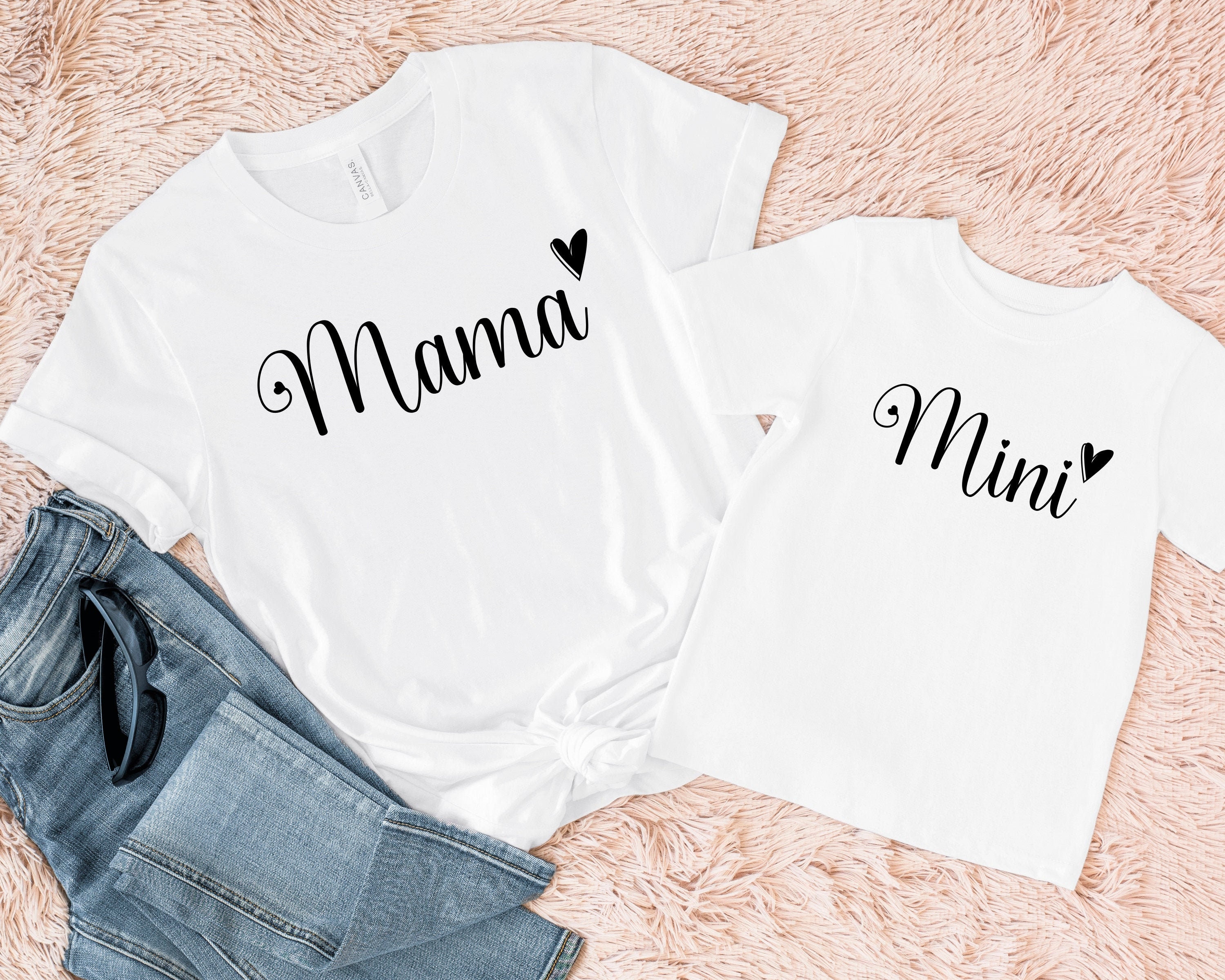 mama mini matching shirts for mom and me perfect for mothers day cute mom life t shirts matching outfits r9gts scaled