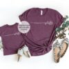 mama mini matching shirts with birth month flower design for mommy and me outfits ideal for mothers day and new moms cbgmy scaled