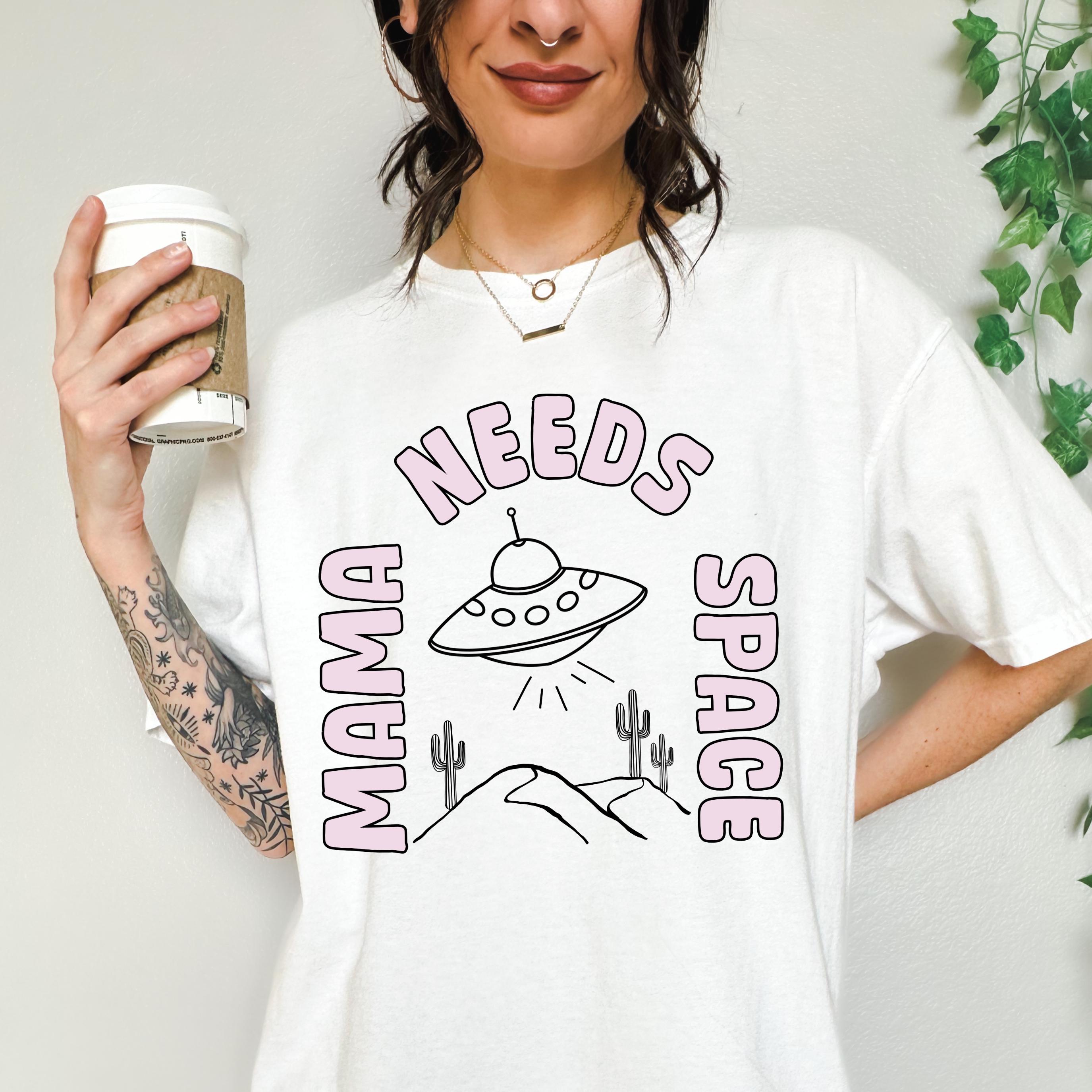 mama needs space funny vintage graphic tee for moms retro grunge t shirt best mom ever shirt for mothers day chpbx scaled