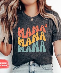 mama of three shirt for mothers day pregnancy announcement funny mom life t shirt best mom ever gift for new moms neiko