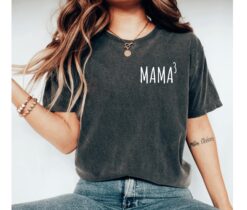 mama of three shirt funny mom shirt pregnancy announcement mothers day gift cute mom t shirt for new moms 1s4cr