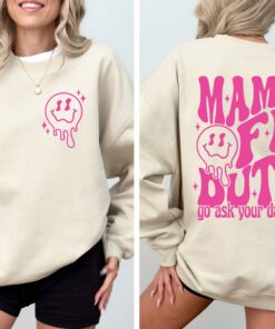 mama off duty go ask your dad shirt funny mom t shirt sarcastic mom life sweatshirt for mothers day gifts s31jm