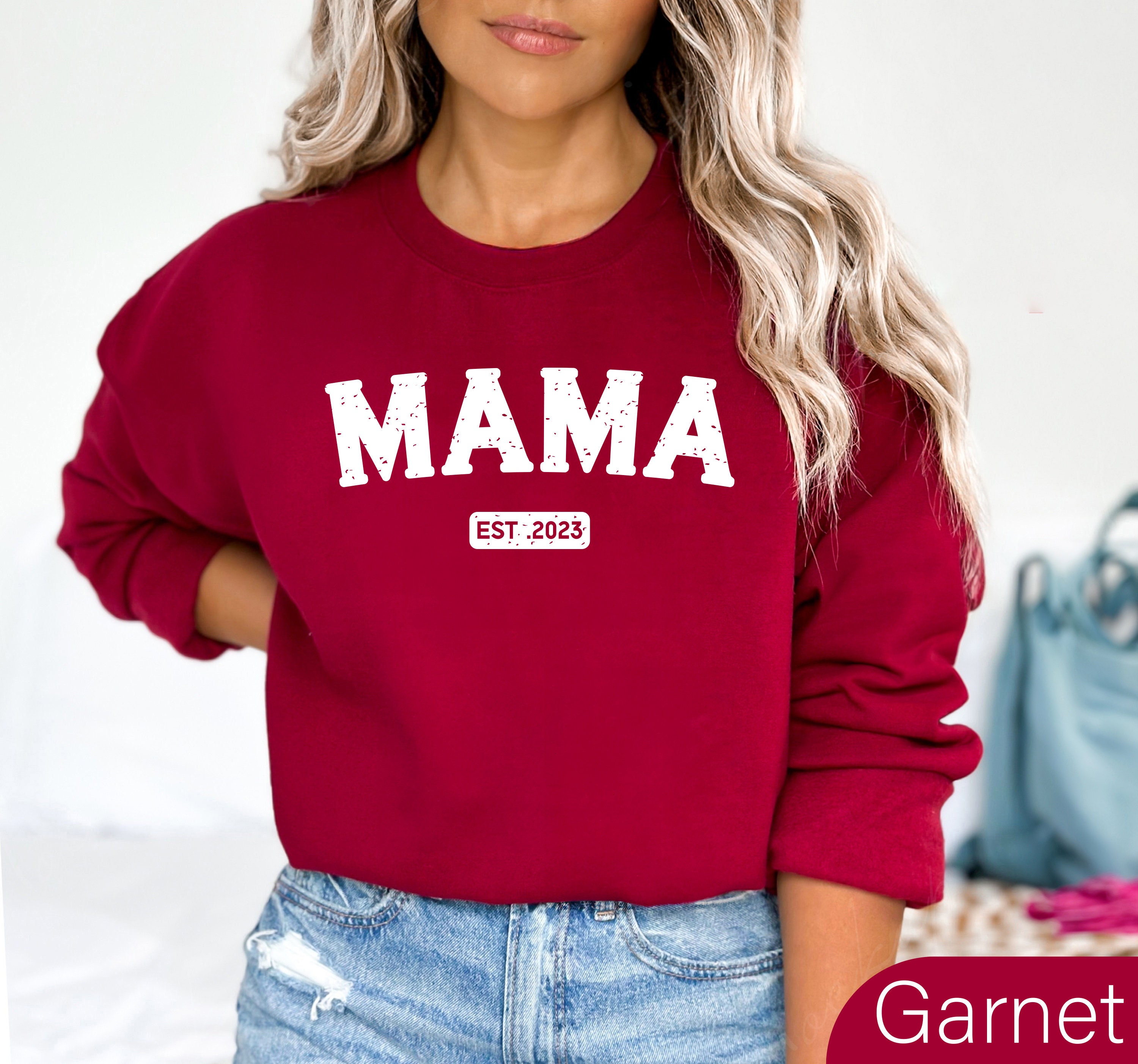 mama power tee mom sweatshirt best mom ever shirt personalized gift for new moms mothers day shirts xnwj1 scaled