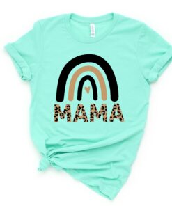 mama rainbow shirt for moms trendy mothers day gift cute t shirt for new moms baby announcement future mom gifts j8bny