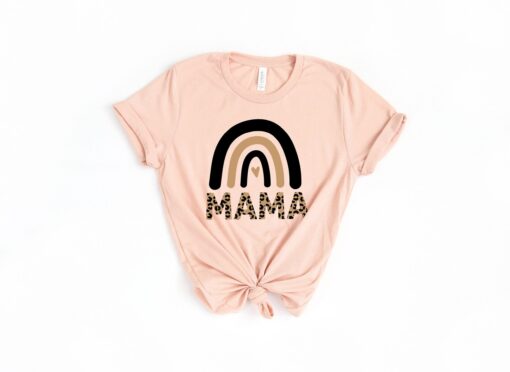 mama rainbow shirt for moms trendy mothers day gift cute t shirt for new moms baby announcement future mom shirt v728h scaled